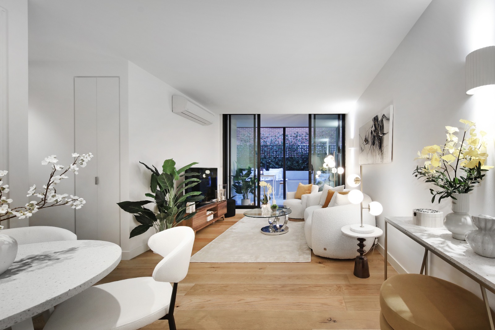 Elegant styled interior